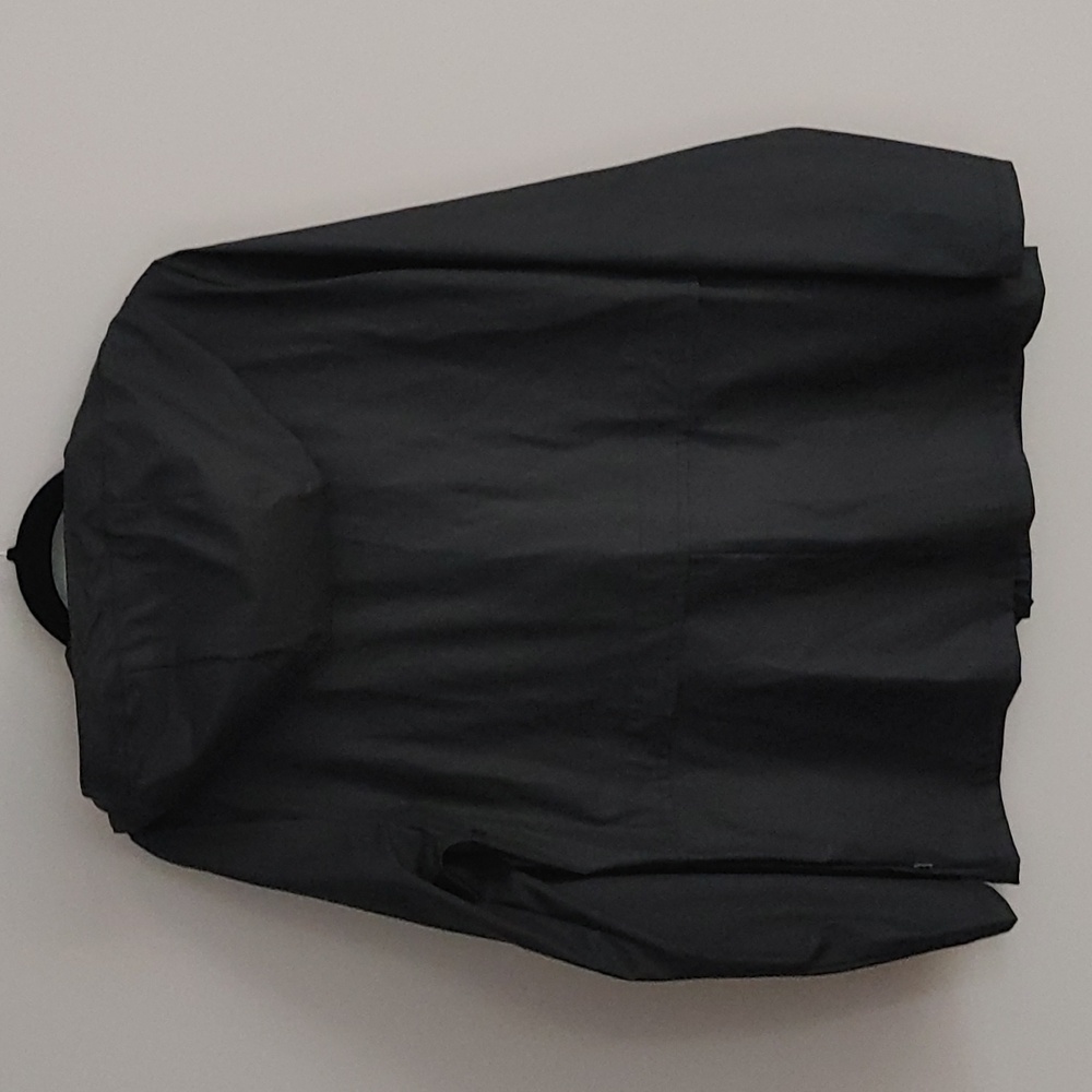 Only Classic Black Rain Jacket Coat M - Picture 2 of 8